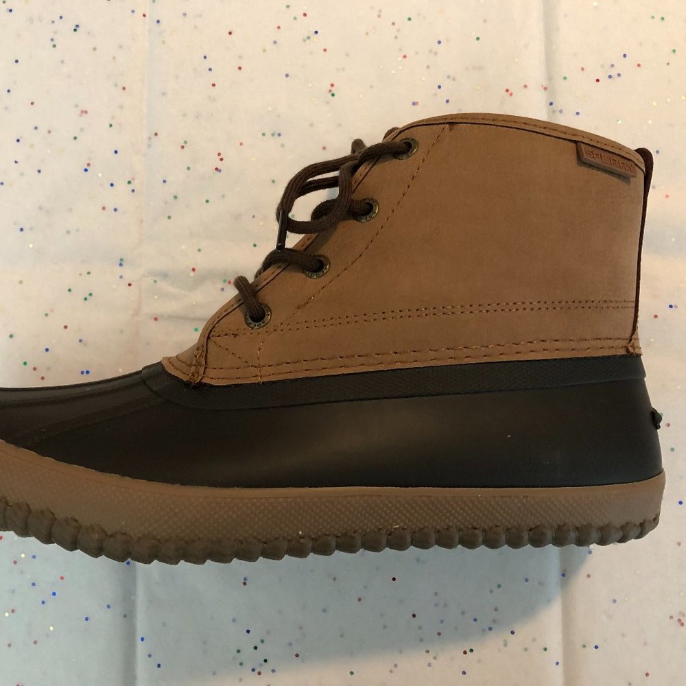New Sperry men's Breakwater duck boots size 10